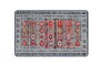 Mijölnir Alfombrilla de baño Weref Multicolor 70 x 120 cm